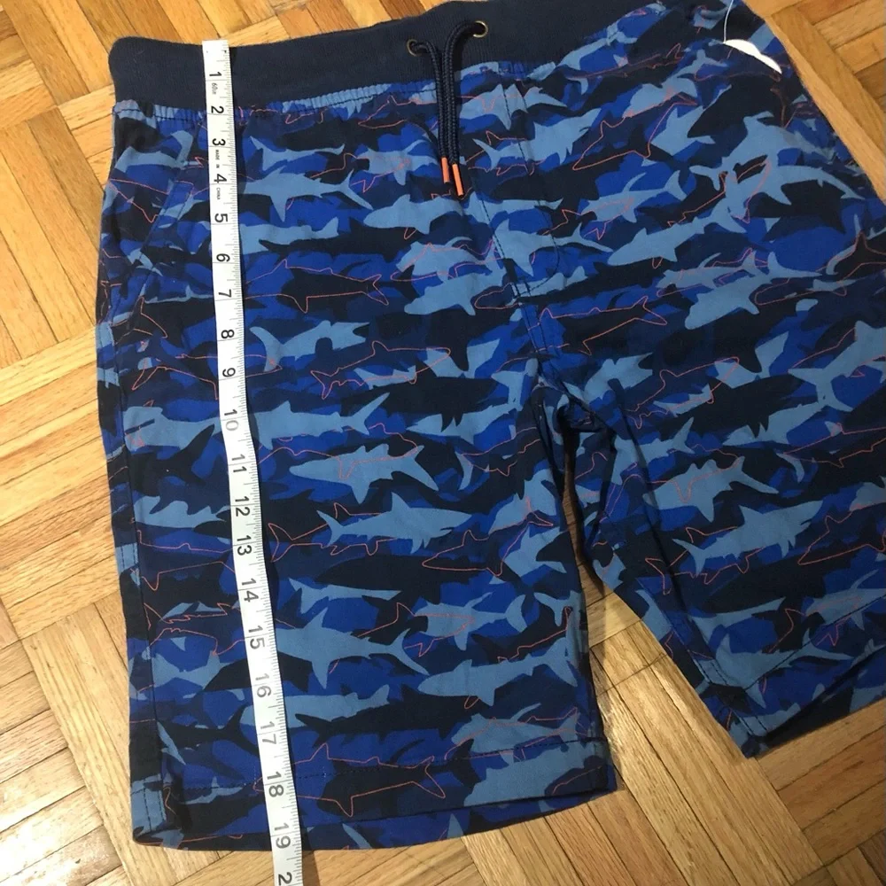 Wonder nation. Blue lace up‎ Boys Short Sz XL(14/16)